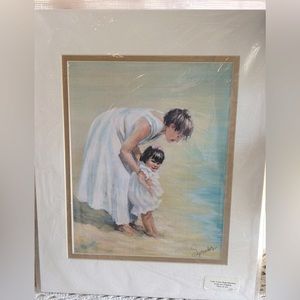 NWT Matted print  reproduction by September